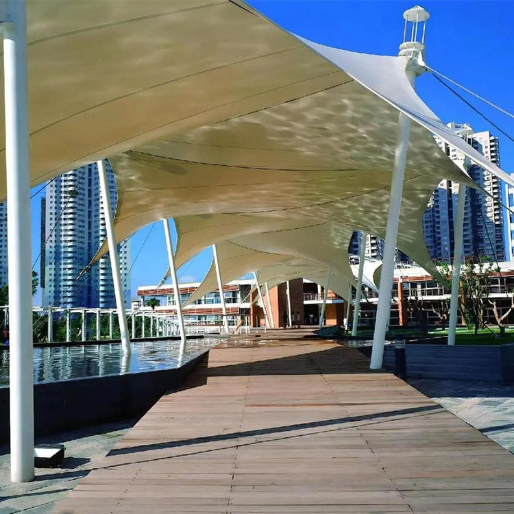 嘉荫县膜结构景观棚