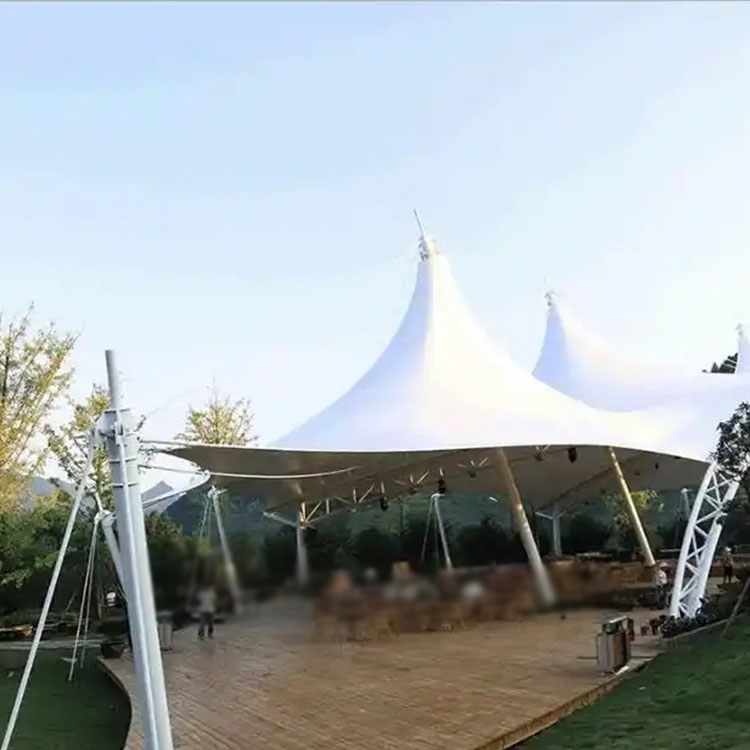 嘉荫县膜结构景观棚