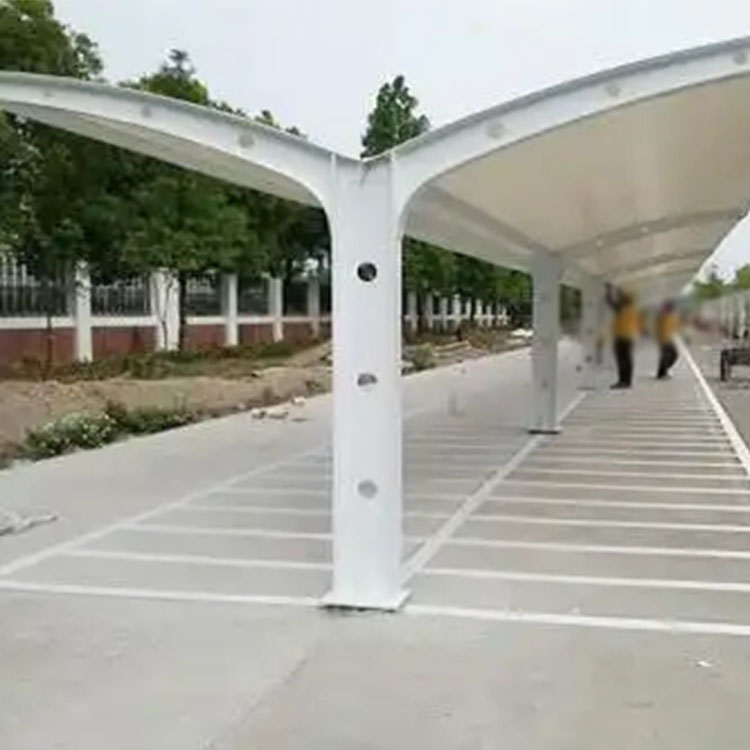 嘉荫县膜结构电动车棚